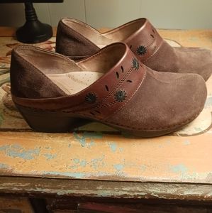 Dansko Suede Clogs